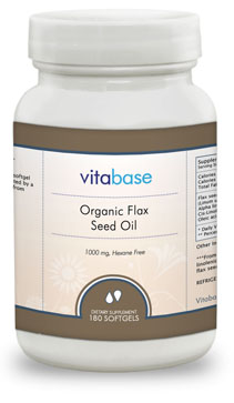 Flax Oil (1000 mg, Organic)